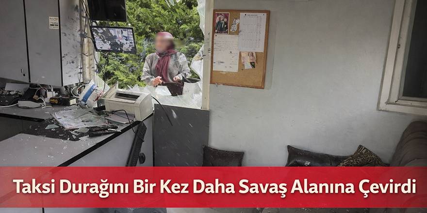 Sağlıkçı Kadın Taktı Bu Taksi Durağına