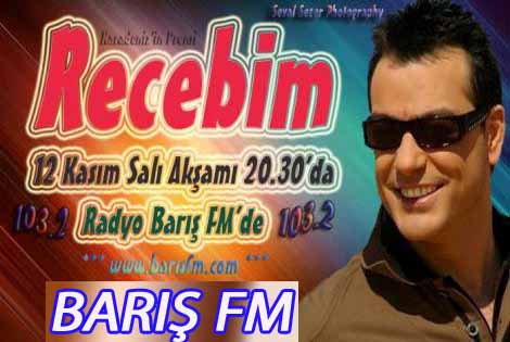 KARADENİZİN SEVİLEN SESİ RECEBİM BARIŞFMDE